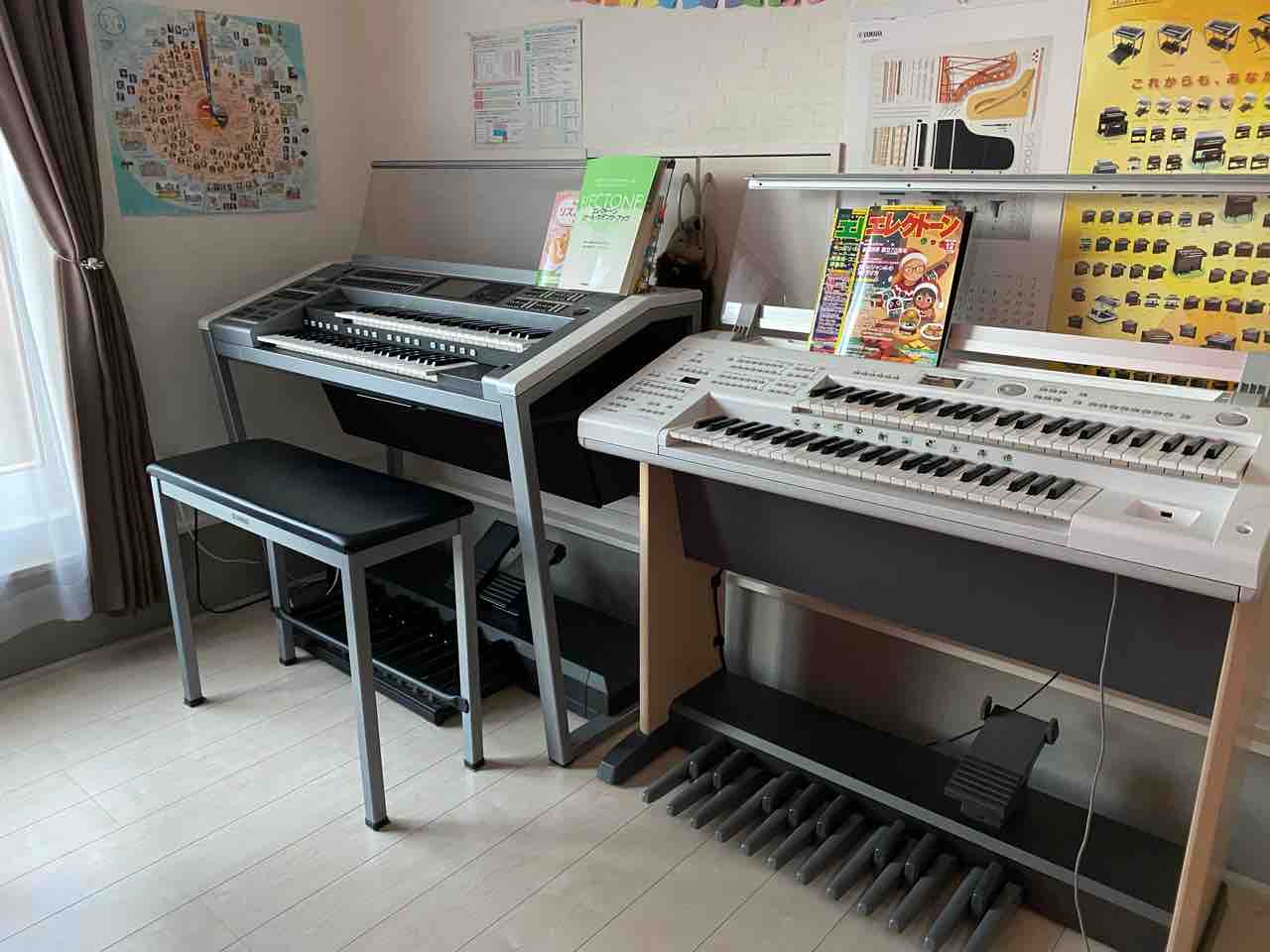 YAMAHA エレクトーン ピアノ教室で使用していました☆