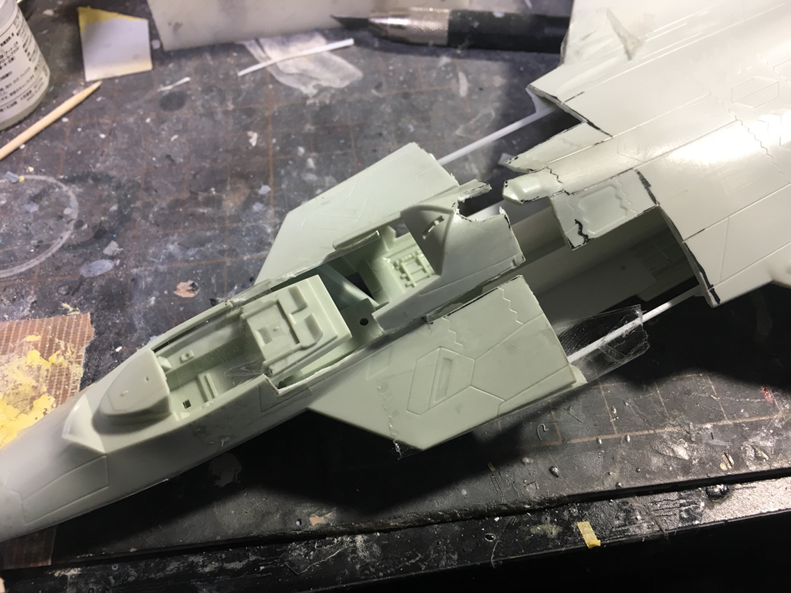 1:72 FB-22B Strike Raptor [Revell] : 妄想第九格納庫