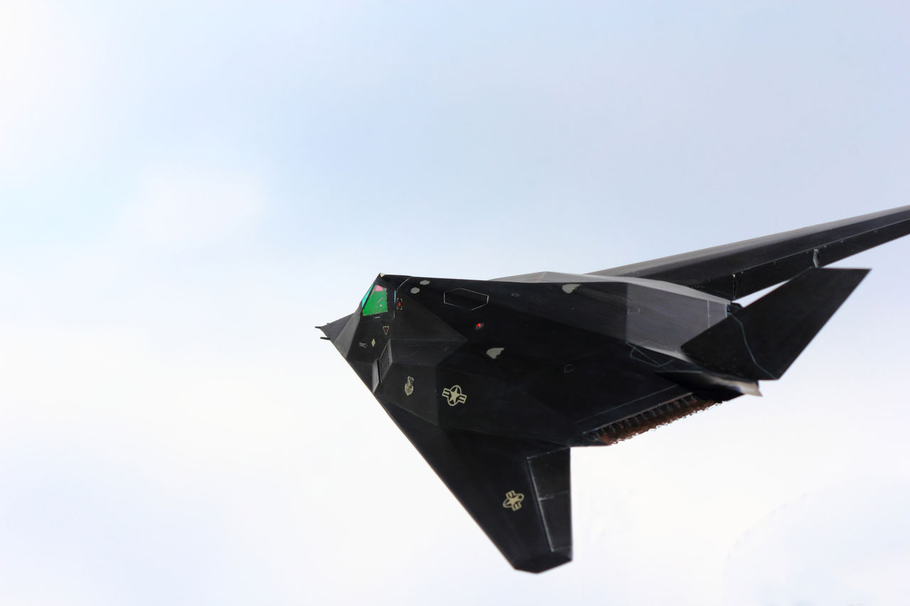 ITALERI 1:72 F-117A NIGHT HAWK : 妄想第九格納庫