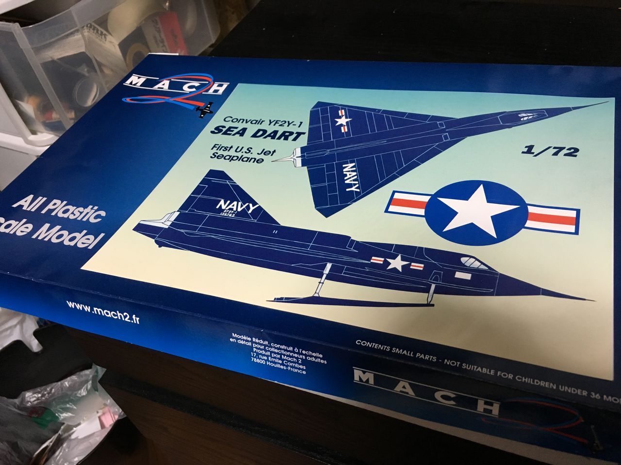 1:72 Convair F-7A(F2Y-1) Sea Dart [Mach2 YF2Y-1 & Hasegawa F 1:72 Convair F-7A(F2Y-1) Sea Dart [Mach2 YF2Y-1 & Hasegawa F