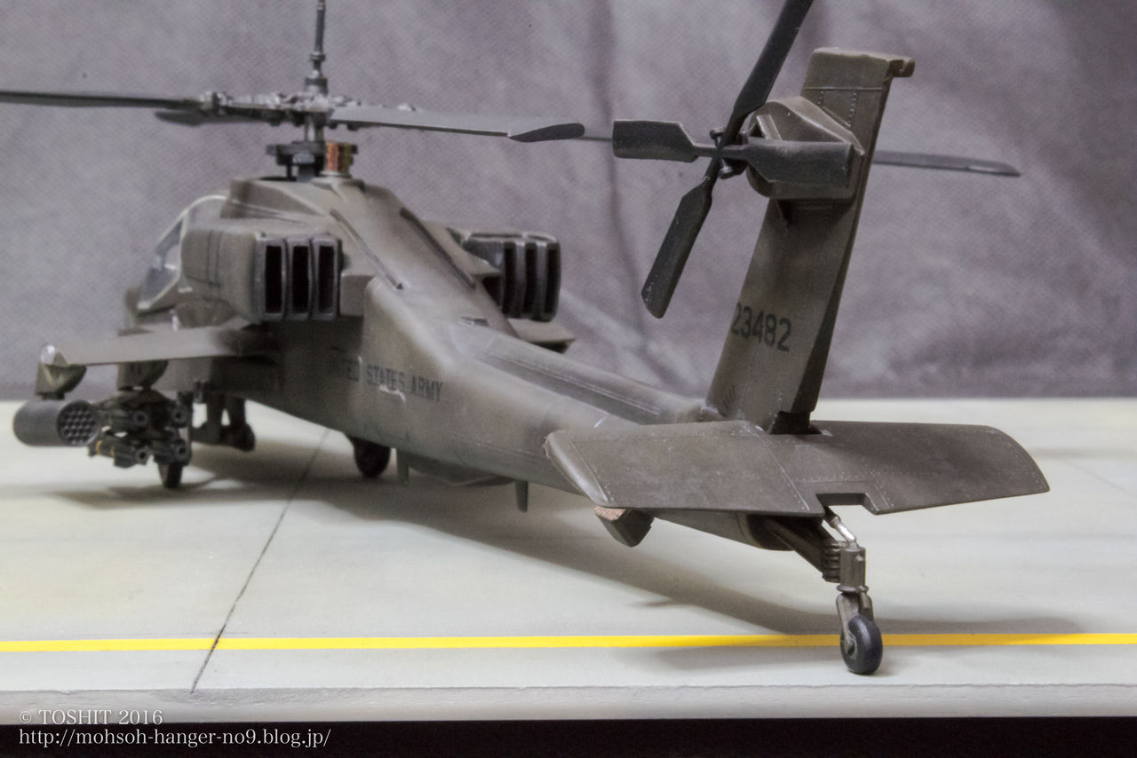 TAMIYA 1:72 AH-64A APACHE : 妄想第九格納庫