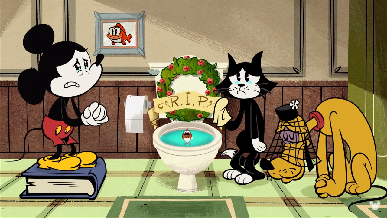 第73話 いかないで Flushed S4ep18 ロビンソン商会 ミッキーマウス のイースターエッグ