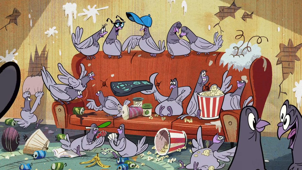 第71話 鳥のエサやり Feed The Birds S4ep11 ロビンソン商会 ミッキーマウス のイースターエッグ