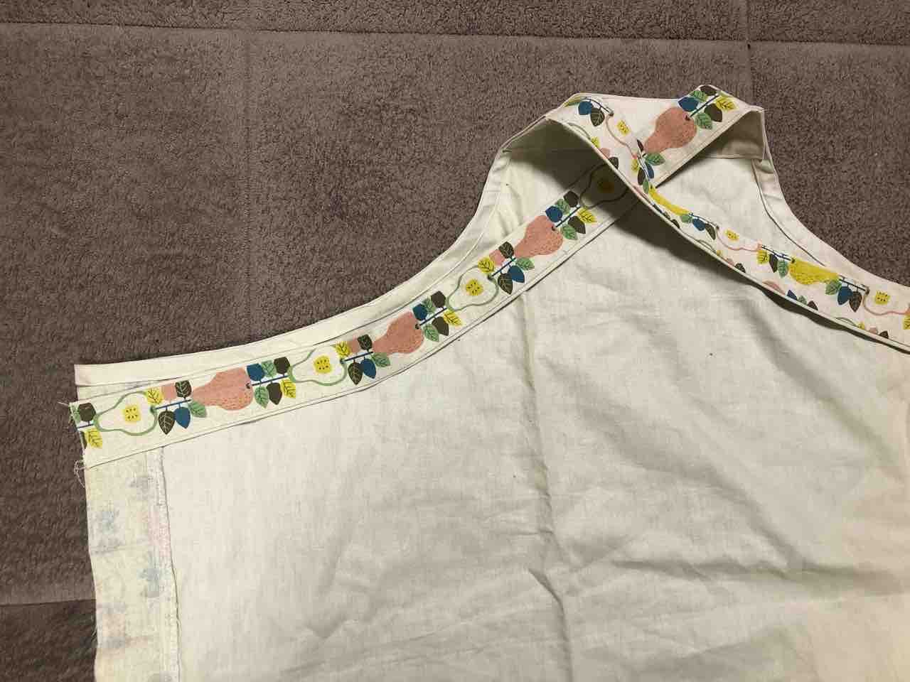 かぶるだけエプロンの作り方 Cocoemiブログ