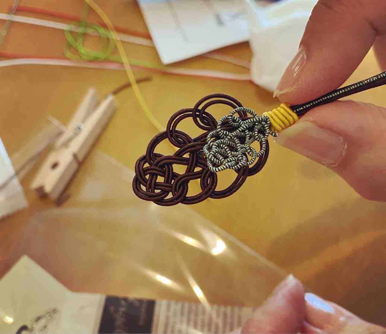 風呂敷講習 和紙と水引と Cocoro Kurumu