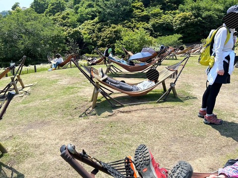 ハーブ園 ハンモック2