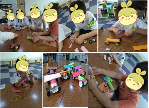 車　創作活動。