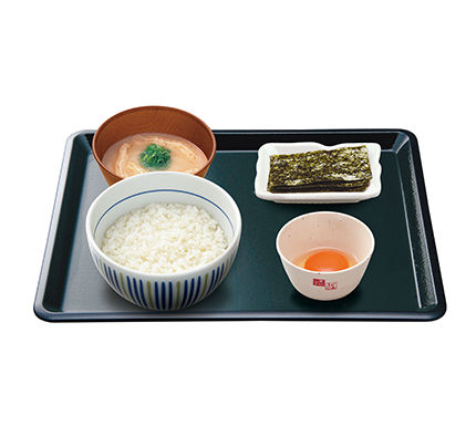 なか卯-こだわり卵朝定食