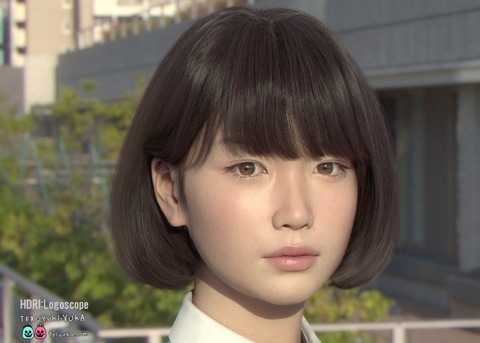 3DCG女子高生Saya