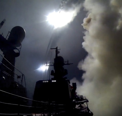 ロシア軍が実戦で初めて使用した巡航ミサイル