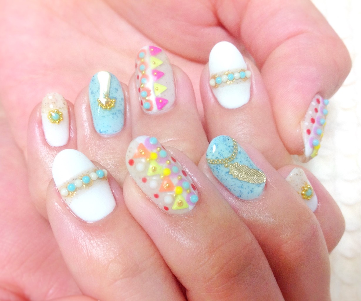 ゴリゴリインディアン 笑 Nail Atelier Cocon Nail Art Care