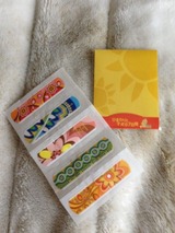 ひまわりとグッズ