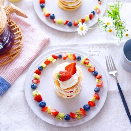 苺のパンケーキタワー こころいろ 365日