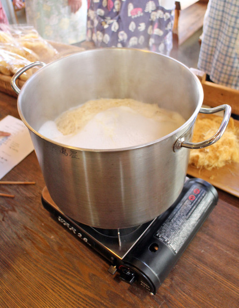 05天草を茹でる