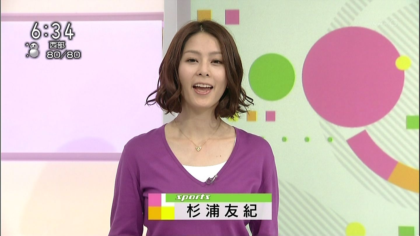杉浦友紀 おはよう日本 お宝 アナきゃぷ 杉浦友紀 おはよう日本 お宝 アナきゃぷ