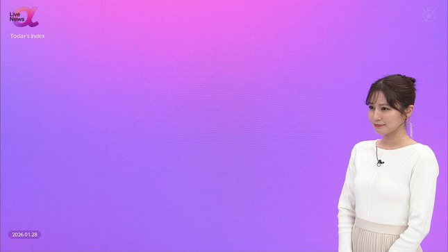 堤礼実 FNN Live News α 7