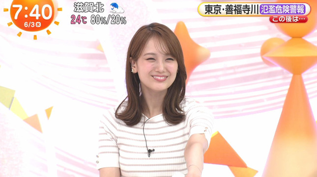 井上清華 めざましテレビ 11