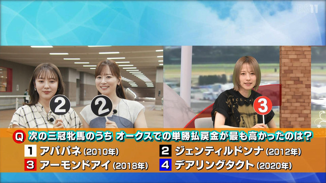 皆藤愛子 BSイレブン競馬中継 25