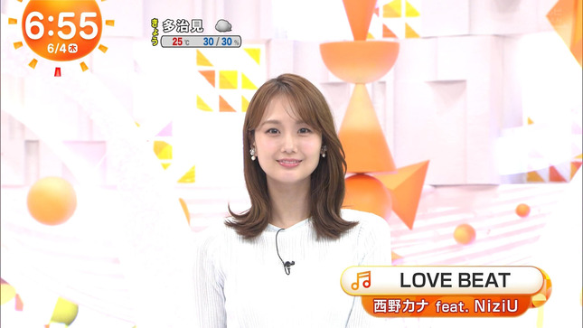 井上清華 めざましテレビ  13
