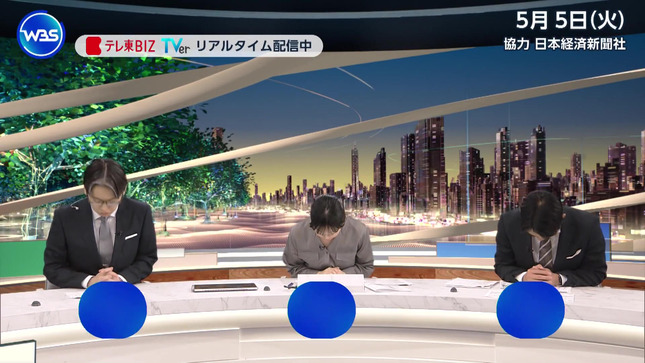 田中瞳 ワールドビジネスサテライト 1