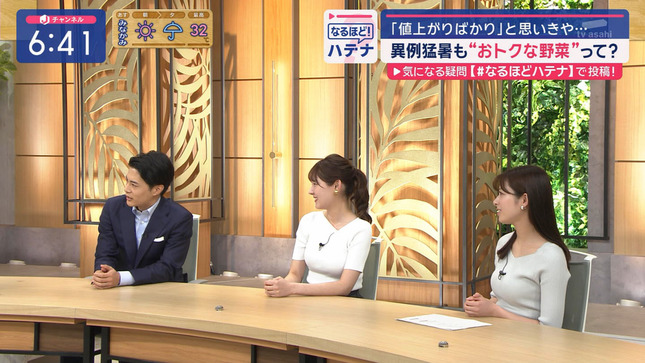 森山みなみ 田原萌々 スーパーJチャンネル 8