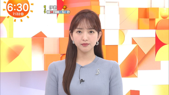 藤本万梨乃 めざましテレビ 1