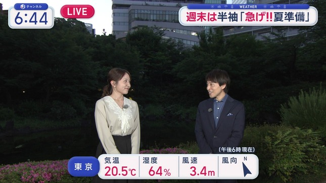 三山賀子 スーパーJチャンネル 12
