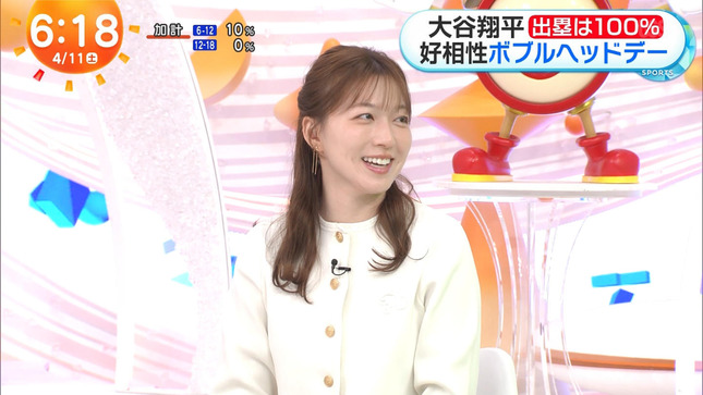 阿部華也子 めざましどようび 12