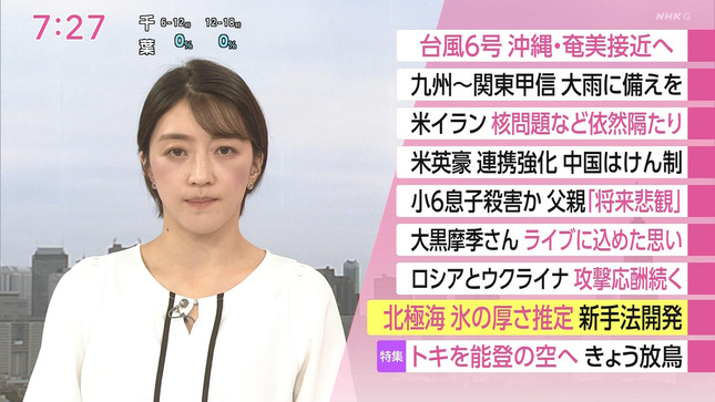 赤木野々花 おはよう日本 NHKニュース 19