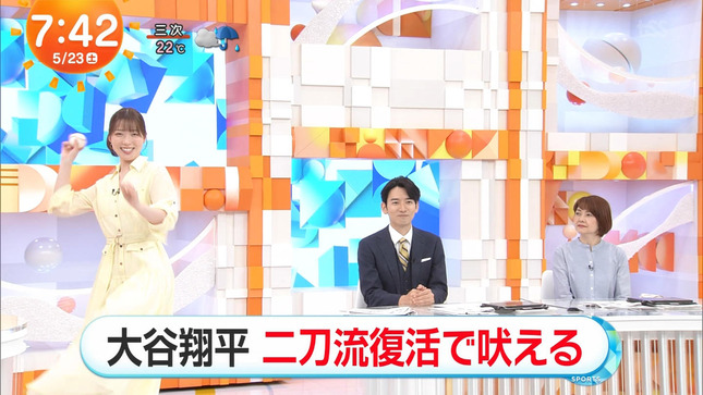 阿部華也子 めざましどようび 6