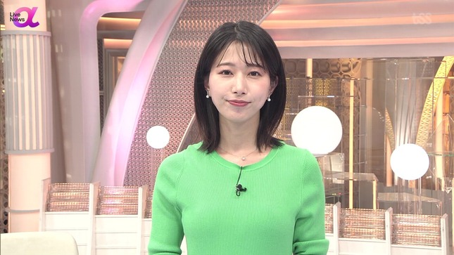 海老原優香 FNN Live News α 15
