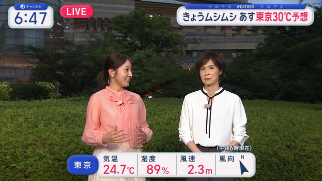 三山賀子 スーパーJチャンネル 8
