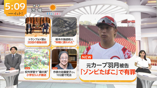 石渡花菜 LiveNewsイット！ 8