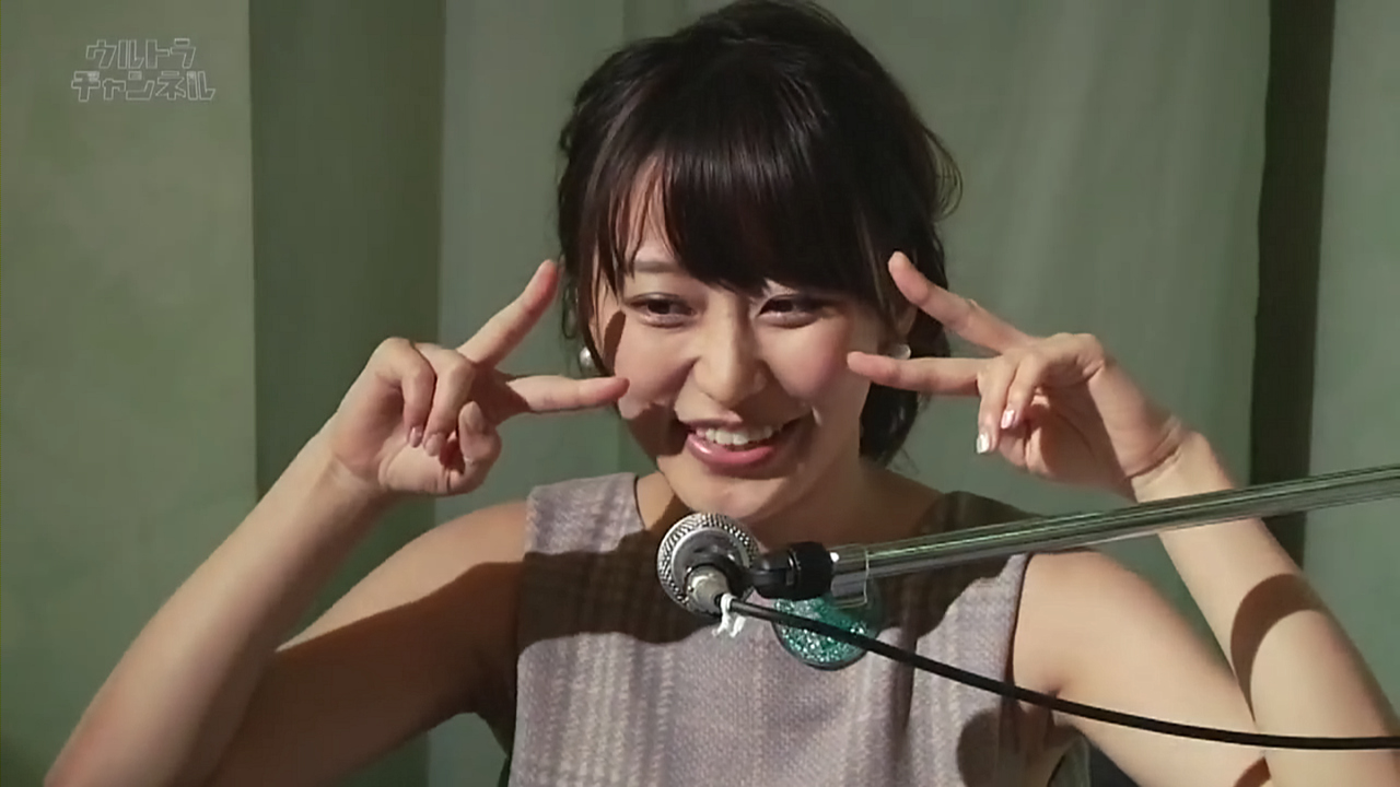 枡田絵理奈アナ ノースリーブ脇 アナきゃぷ速報