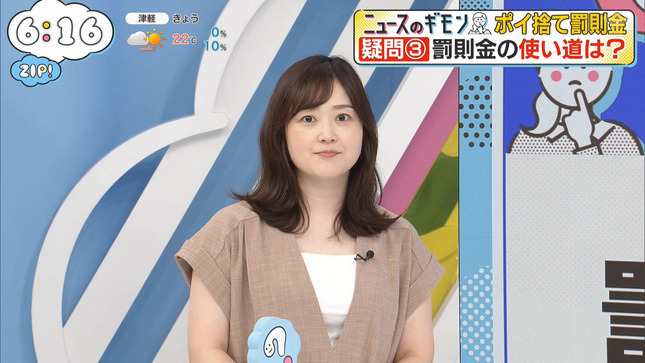 水卜麻美 ZIP! 7