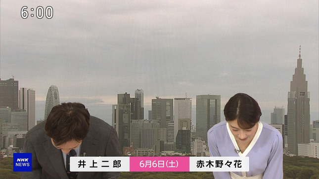 赤木野々花 おはよう日本 NHKニュース 1