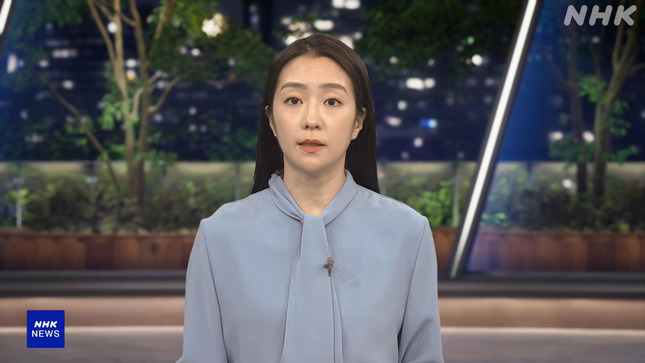 副島萌生アナ　NHKニュース7