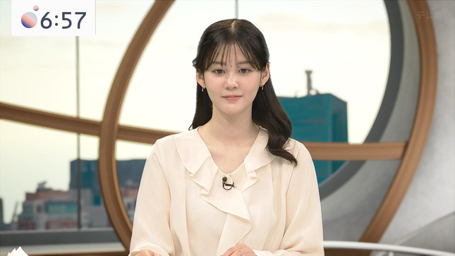 中原みなみ ニュースモーニングサテライト 8