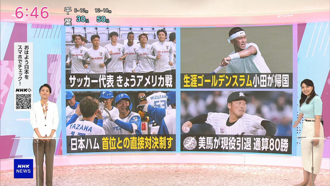 豊島実季 おはよう日本 NHKニュース 10
