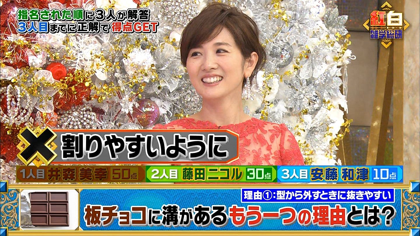 高島彩アナが胸元スケスケ アナきゃぷ速報