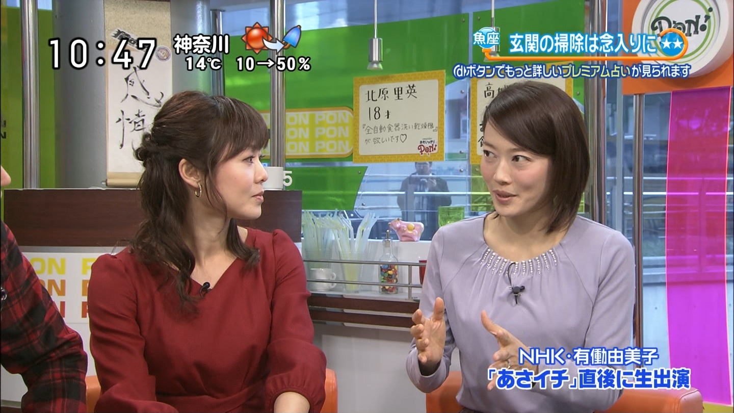 有働由美子 アナきゃぷ速報