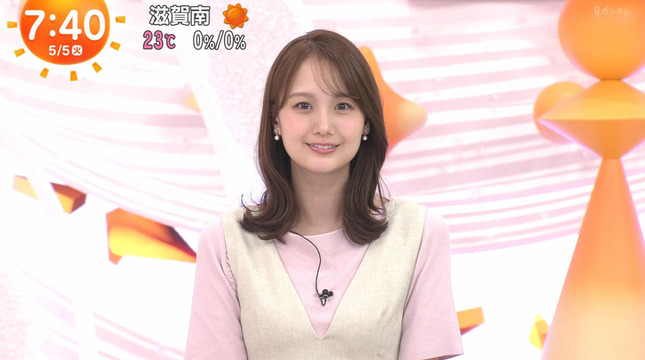 井上清華 めざましテレビ 7