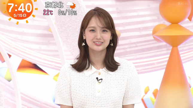 井上清華 めざましテレビ 25