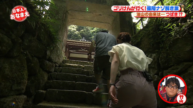 NHK野口葵衣アナ　階段を登るお尻にパン線！！【GIF動画あり】