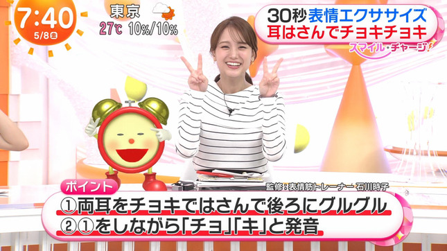 井上清華 めざましテレビ 22