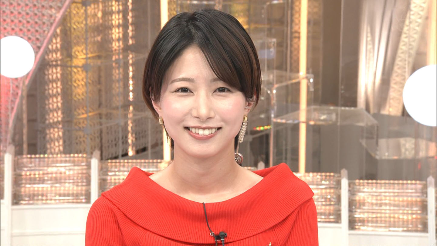 海老原優香アナ ニットで胸元強調！！【GIF動画あり】 | アナきゃぷ速報