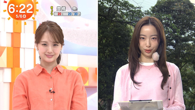 井上清華 めざましテレビ 1