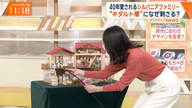 林美沙希アナ　セクシーボディライン！！