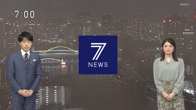 川﨑理加 NHKニュース7 首都圏ニュース845 7