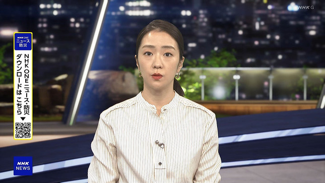 副島萌生 NHKニュース7 15